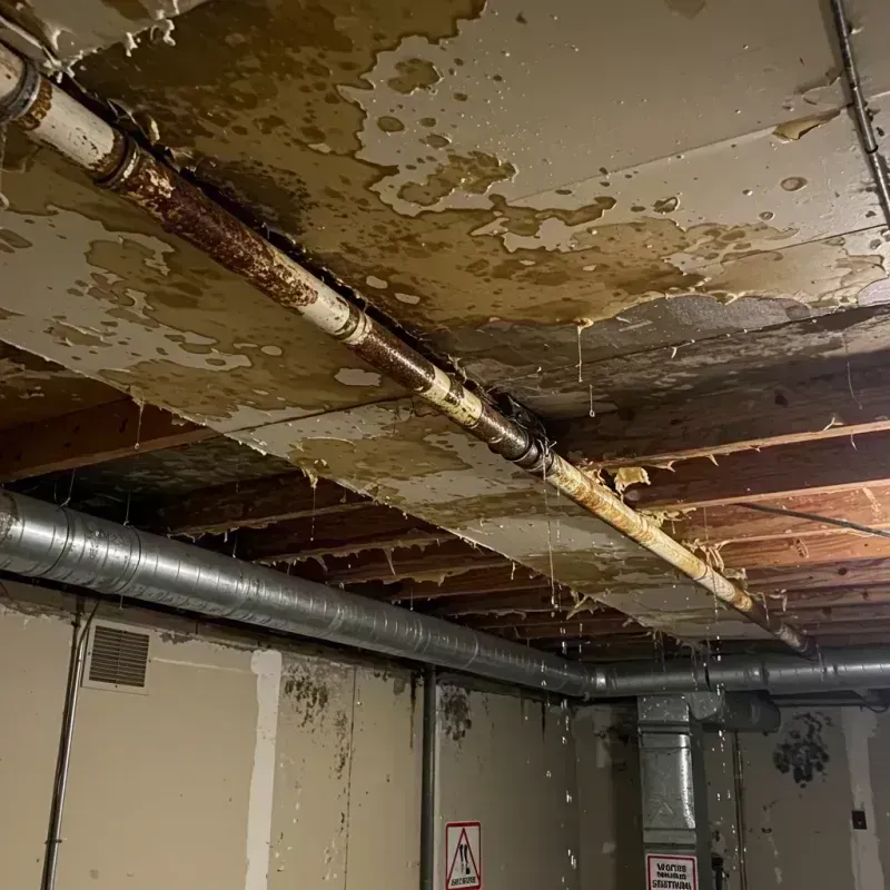 Ceiling Water Damage Repair in Mercer County, WV