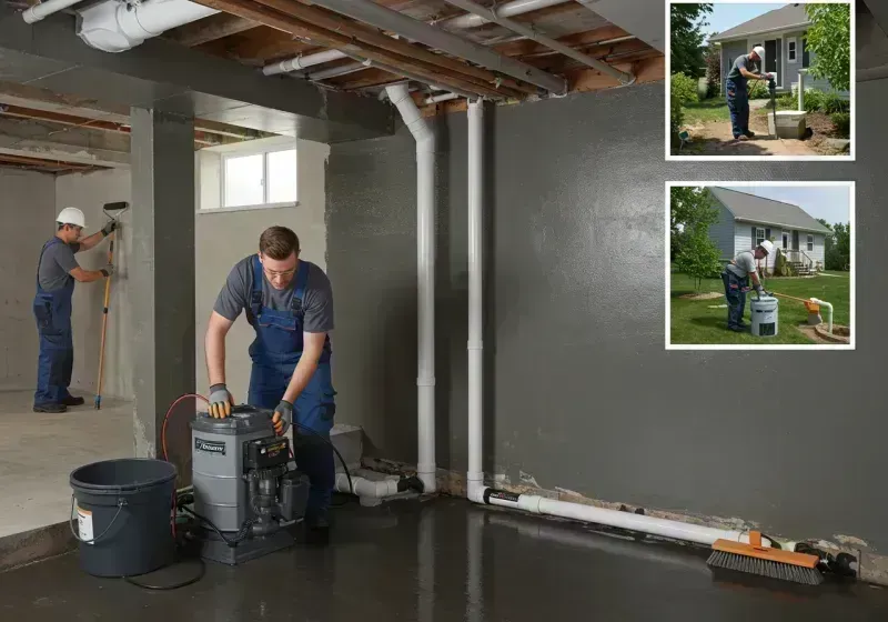 Basement Waterproofing and Flood Prevention process in Mercer County, WV